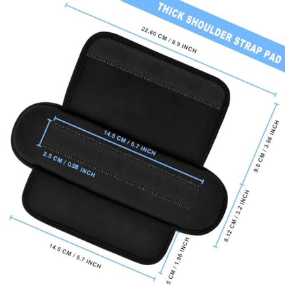 ZINMARK 1PC Professional Tactical Vest Shoulder Pad,Backpack pad,1PC-Black - color: 1pcs-black
