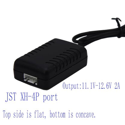 Blomiky 2 Pack 11.1V 2000mA XH-4P Plug USB Charge Cable for 3S Lipo Battery /11.1V 2A USB 2
