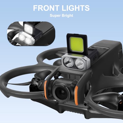 Searchlight for DJI Avata 2/Mavic/Mini, Anti-Collision Night LED - color: Searchlight Kit