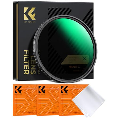 K&F CONCEPT 67mm Variable ND Filter ND2-ND32 (1-5 Stops) No X Cross - size: 67mm