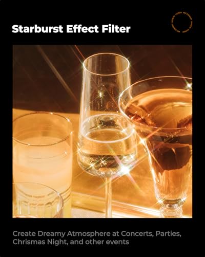 K&F CONCEPT 58mm Variable Star Starburst Filter 4 8 Points - size: 58mm