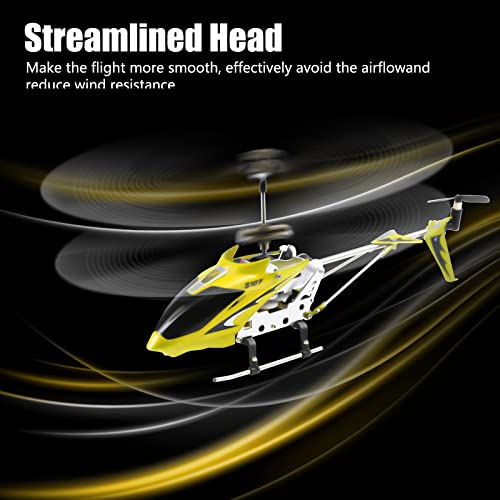 Cheerwing S107/S107G Phantom 3CH 3.5 Channel Mini RC Helicopter with Gyro Yellow - color: Yellow