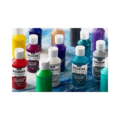 Pebeo Pouring Experience, 118ML, Cyan - color: Portrait Pink, size: 4 Fl Oz (Pack of 1)