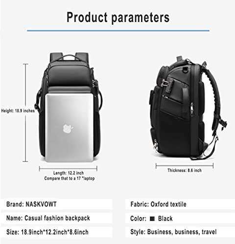 Waterproof DSLR Camera Backpack - Large with TSA Lock, Fits Drone & 17-Inch Laptop