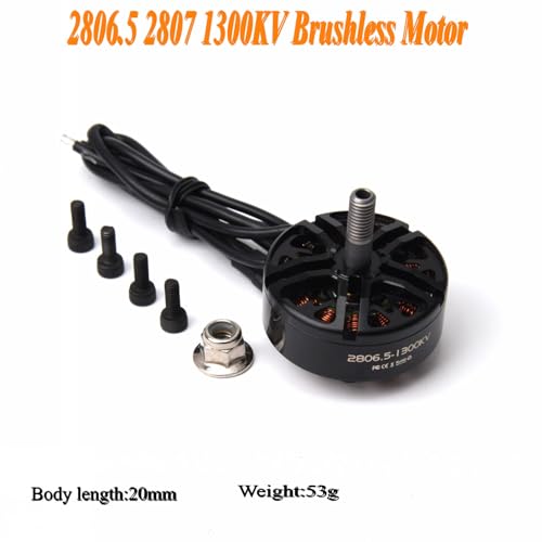 2806.5 2807 1300KV Brushless Motor, 3-6S w Drone Motor （4PCS