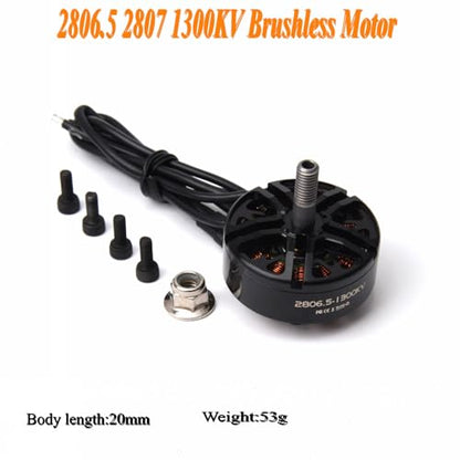 2806.5 2807 1300KV Brushless Motor, 3-6S w Drone Motor （4PCS