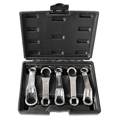 DPTOOL 5Pc Rear Camber Adjust Wrench Engine Motor Mount Socket for Benz VW - size: 5PC