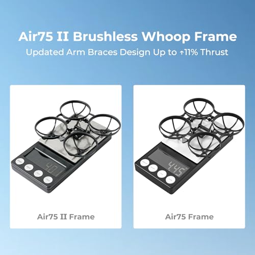 BETAFPV 2pcs Air75 II for Whoop Frame Kit 75mm for 1S FPV Racing Drone