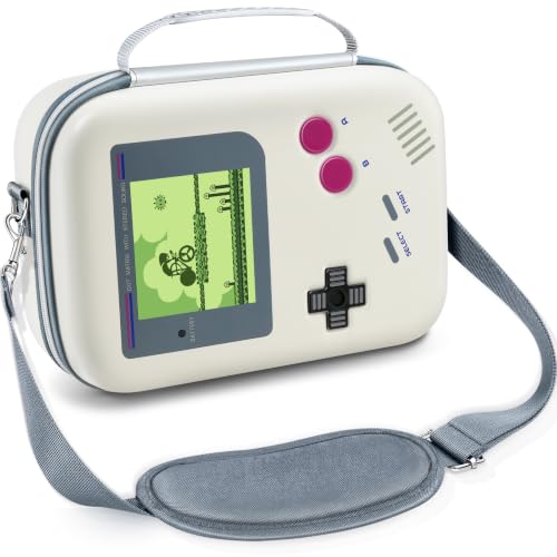 ivoler Carrying Storage Case for Nintendo Switch/Switch OLED 2021 RetroDMG - color: RetroShell DMG, size: 6.2''/7.0''