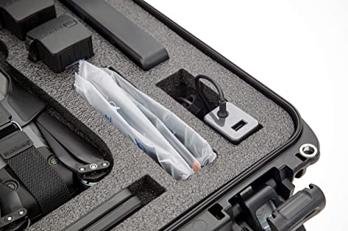 Nanuk 925 Waterproof Hard Case with Foam Insert for DJI Mavic 3 & Mavic 3 Classic - Fly More/Cine Premium Combo - Graphite - color: Graphite