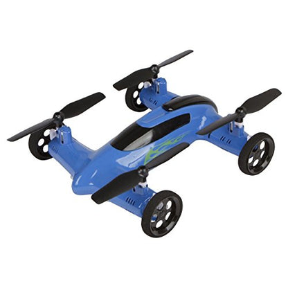 SYMA X9 RC Remote Control 2.4GHz 4-Channel 6-Axis Gyro Quadcopter Drone Car with Battery, Blue