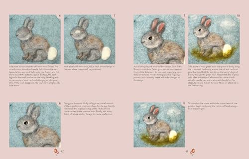 Needle Felting Art: 12 mixed-media woodland projects to paint and sew