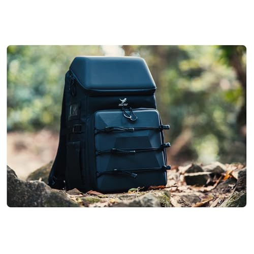 HGLRC B2 FPV Drone Backpack Case Shoulder Bag for FPV Racing Quadcopter Drone and Parts (Black-grey)