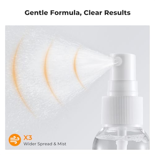 K&F CONCEPT Eyeglass Lens Cleaner Spray Kit for Laptop,Screen and Camera