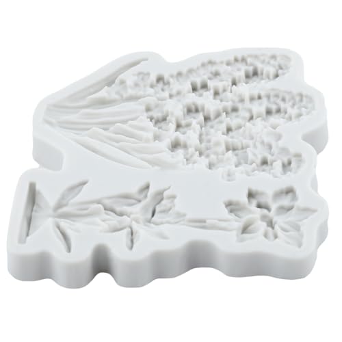 Flower Polymer Clay Molds Flower Leaf Silicone Resin Mold - color: Style G
