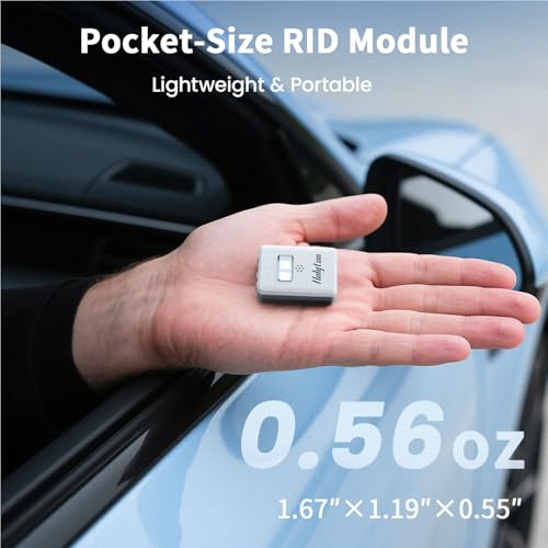 Holyton FAA Compliant Remote ID Module with Buzzer & Strobe Light, GPS Tracking, 4H Battery Life, Spare Part for Drone, Remote ID Broadcast Module for FPV GPS Drones with Camera & RC Aircraft Quadcopters