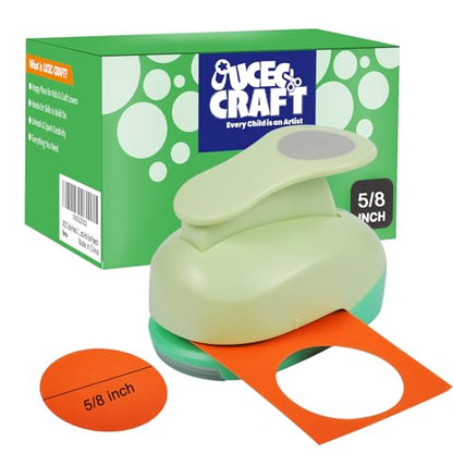 UCEC 5/8 Inch Circle Punch, 16mm Circular Cutter Tool Circle Hole Punch - color: Circle, size: 5/8 Inch