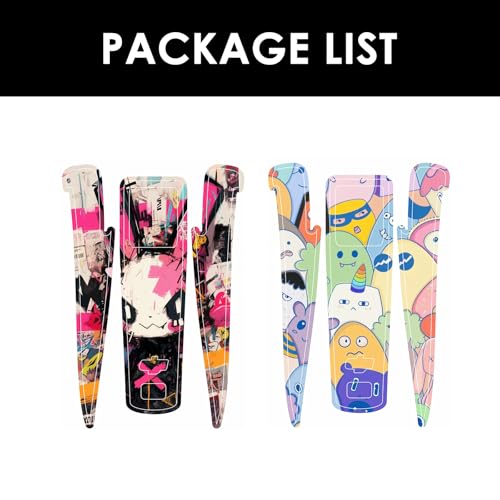 CAPART Removable Sticker for DJI NEO Drone, Drone Skin Decorative Stickers Bubble Free (Pack D)
