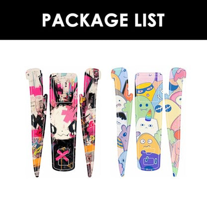 CAPART Removable Sticker for DJI NEO Drone, Drone Skin Decorative Stickers Bubble Free (Pack D)