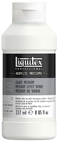 Liquitex Professional Effects Medium, 237ml (8-oz), Glass Medium - color: Glass Medium, size: 8 Fl Oz (Pack of 1), style: 8-oz