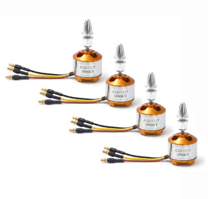A2212 1000KV Brushless Motors 13T for RC Aircraft Quadcopter Drone(4PCS)