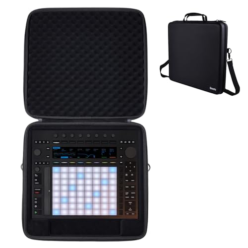 Banworks Custom PU Hard Shell Travel Case Compatible with Ableton Push 3 - size: For Ableton Push 3