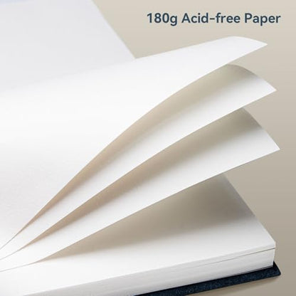 Arrtx Premium A6 Sketchbook, 60 Sheets, 5.8 x 4.1 Inches - size: A6