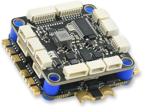 AERO SELFIE H743 Flight Controller with 60A 8 bit ESC 30x30 Stack: Supports 2-6S LiPo, Dual IMU, Compass, Barometer, Compatible with Betaflight, INAV, PX4, Ardupilot for FPV & Racing Drones