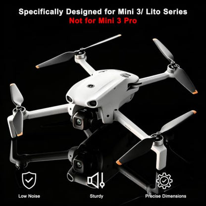 Propellers with Magnetic Screwdriver for DJI Mini 3/ Lito 1/ Lito X1 (24Pcs