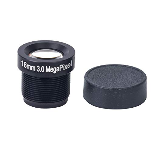 CCTV Security Camera 1/3" F2.0 16mm Focus Length 21 Angle Fixed IR Board Lens - color: 16mm