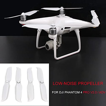 DAGIJIRD 2 Pairs Quick Release Drone Propellers V2.0 Advanced 9455S Blades Screw Accessory for DJI Phantom 4 Pro