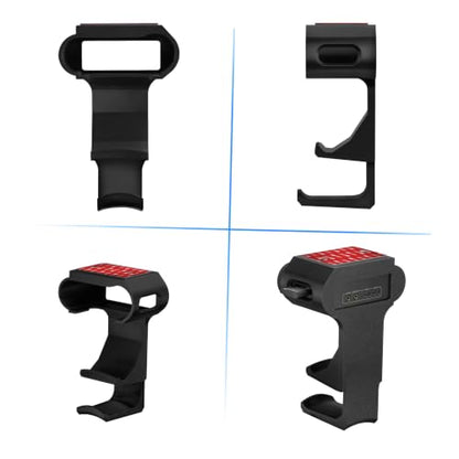 BRAINWAVZ Under Mount Game Controller & Headset Hanger for SteelSeries Arctis Nova Pro Wireless, Nova Elite & Pro Omni + Base Station Dock - Easy Install with Screws or VHB Tape - color: UM03