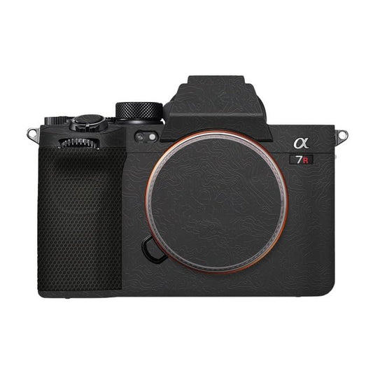 Anti-Scratch Camera Cover Skin Sticker for Sony Alpha A7RV A7R5 A7RM5 Protector Vinyl Film Skin Protective Decoration (Contour Black) - color: Contour Black