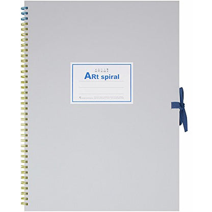 Maruman Art Spiral Sketch Book, F4, 13.27" x 10.04", 24 Sheets, White - color: White, size: F4 (13.27" x 10.04")