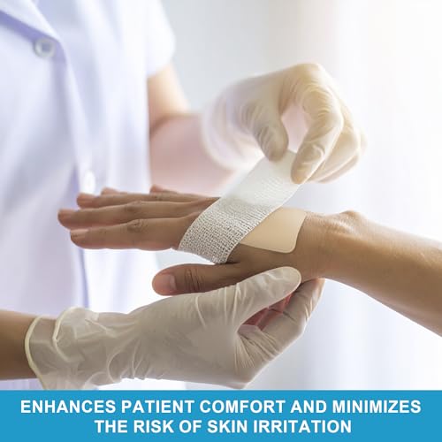 MedVance Waterproof Non-Adhesive Foam Dressing w/o Border, 2"x2", Box of 5 - size: 2"x2" Standard 5 Pack