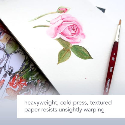 Canson Montval Watercolor Paper Block, 6x9 in - size: 6" x 9"