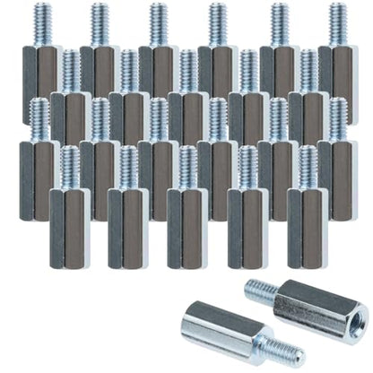 Kado M4x14mm Hex Stainless Steel Standoff Spacer Screw Nut Bolt Set 64pcs - style: 64-Pack