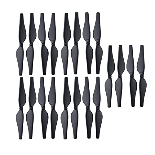 20PCS(5 Sets) Propeller For DJI TELLO Smart Toy Aircraft, Mini HD Aerial Drone Accessories (Black)