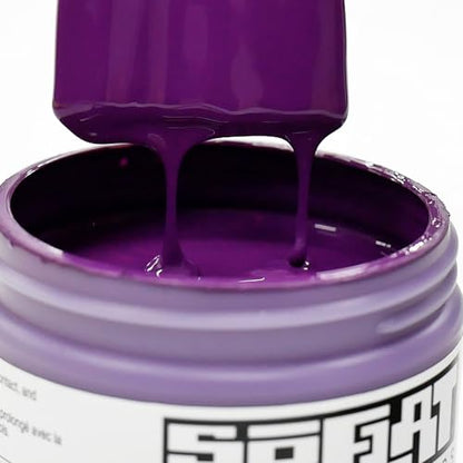 GOLDEN SoFlat Matte Acrylics, Red Violet, 2 fl. oz. Jar - color: Red Violet, size: 2 Fl Oz (Pack of 1)