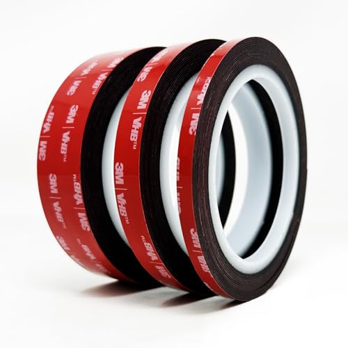 Gizmo Dorks VHB 5925 Double Sided Mounting Tape, Black - 0.25 in x 15 ft - size: 0.25 in x 15 ft