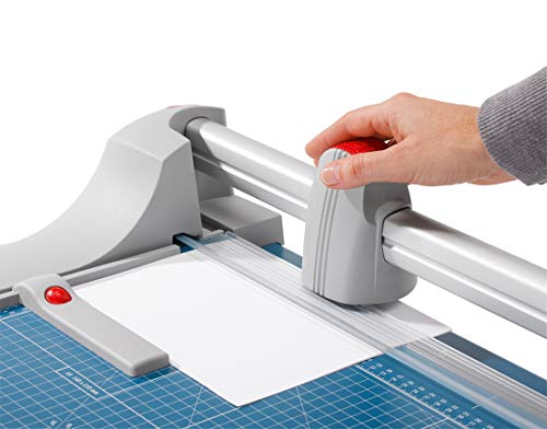 Dahle 444 Premium Rotary Trimmer, 26" Cut Length, 25 Sheet Capacity, Self-Sharpening, Automatic Clamp, German Engineered Paper Cutter - size: 26" Cut Length