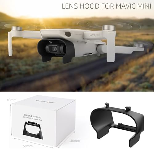 CHICHIYANG Gimbal Camera Lens Hood Cap Protective Sunshade Quick Release Cover for DJI Mavic Mini RC Drone Accessories