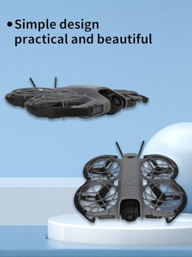 Specially Designed Case for DJI Neo 2,UYRUREL DJI Neo 2 Drone Fuselage Protective Cover, Propeller Scratch-Proof, Drop-Proof, and Impact-Resistant Cover Accessories,Black.
