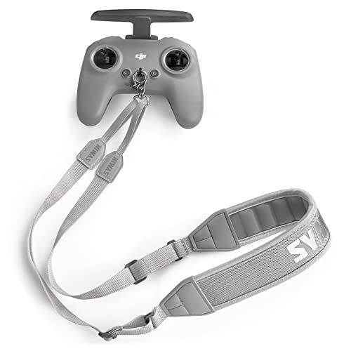 SYMIK Remote Controller Lanyard for DJI FPV/Avata/2, Phantom 4/3, Inspire FPV Remote Controller 3/2, Adjustable Neck Strap Lanyard for DJI Avata 2 Accessories Shoulder Strap w/Comfortable EVA Padding