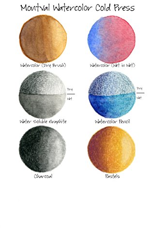 Canson Montval Watercolor Paper Block, 12x16 in - size: 12"X16"