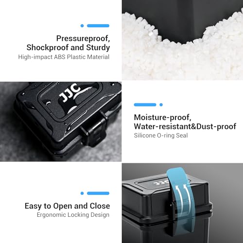 JJC DB-110 NP-BX1 Small Camera Battery Case Holder for Ricoh Sony Olympus - size: For Camera Battery x4