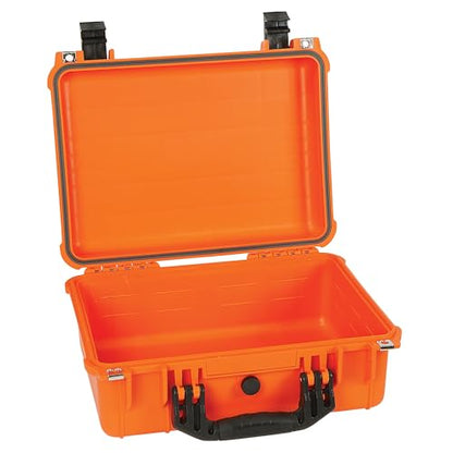Strongway 16in. Plastic Waterproof Storage Case With Foam, Ammo Box, Fit Use of Drones, Camera, Equipments, Pistols - color: Orange