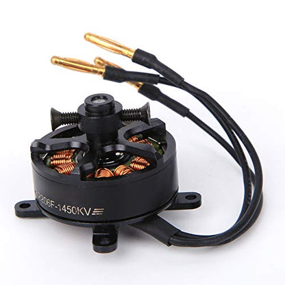 Brushless Motor, High Performance 1450KV 2206 Size with 20A ESC, Fixed Wing Replacement for RC Aircraft Drone Racing FPV Flying Hobbyists