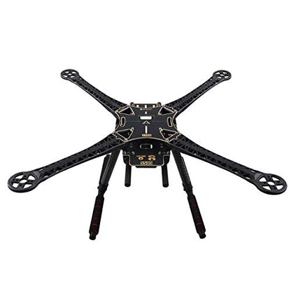 ShareGoo S500 RC Quadcopter Fuselage Frame Kit PCB Version with Carbon Fiber Landing Gear Skide Kits