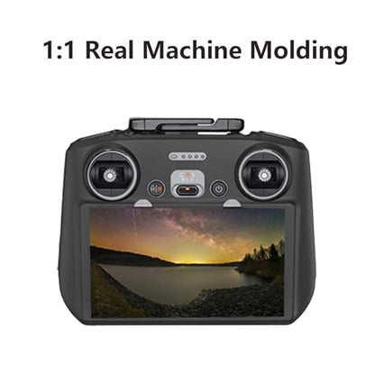 Air 3S Silicone Protective Cover Case for DJI RC 2, Durable Sleeve Compatible for DJI Mini 4 Pro, Air 3, Neo, and Flip Fly More Combo Controller Accessories (Black)